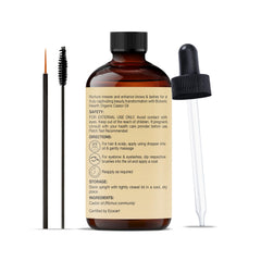Botanic Hearth huile ricin, brosse sourcils pour nourrir et délimiter les poils.