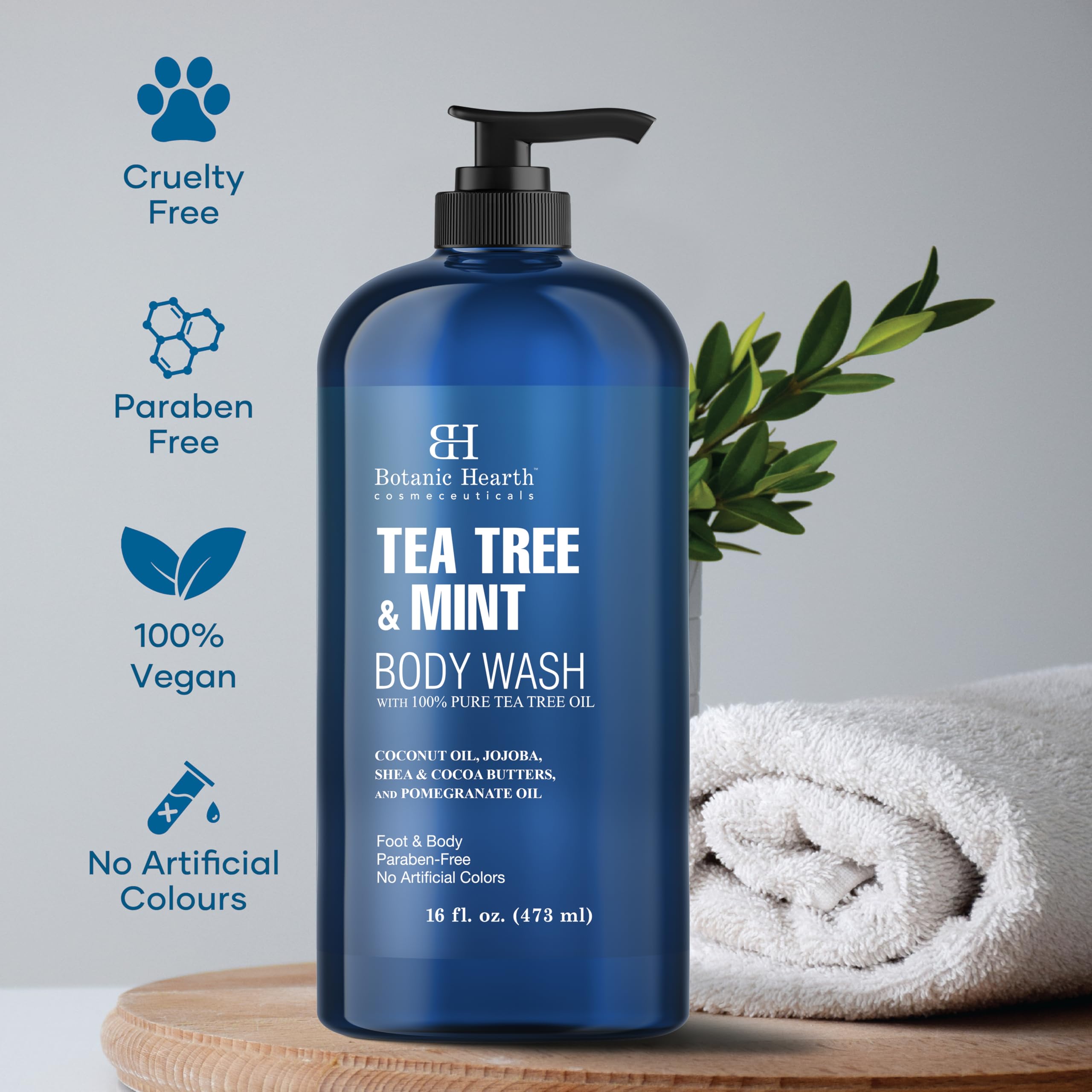 Botanic Hearth, hydratation profonde et confort après la douche.
