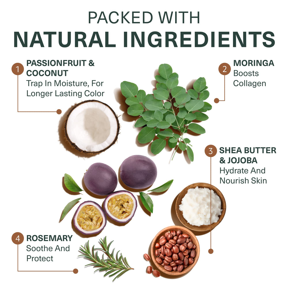 Botanic Tree Autobronzant: hydratation avec beurre de karité pour peau nourrie.