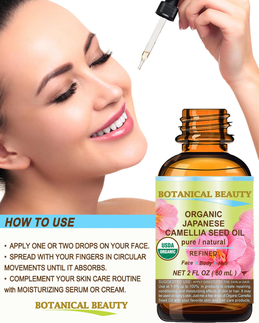 Sans parfum, idéale pour les peaux sensibles.