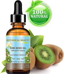 Botanical Beauty Kiwi Seed Oil dropper for easy topical application