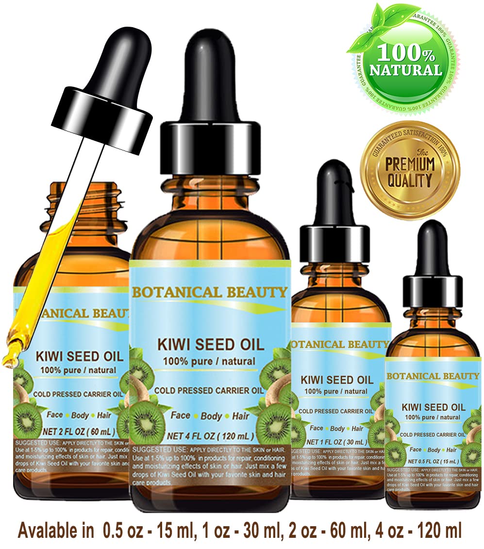 Packaging of Botanical Beauty Kiwi Seed Oil 0.5 fl oz
