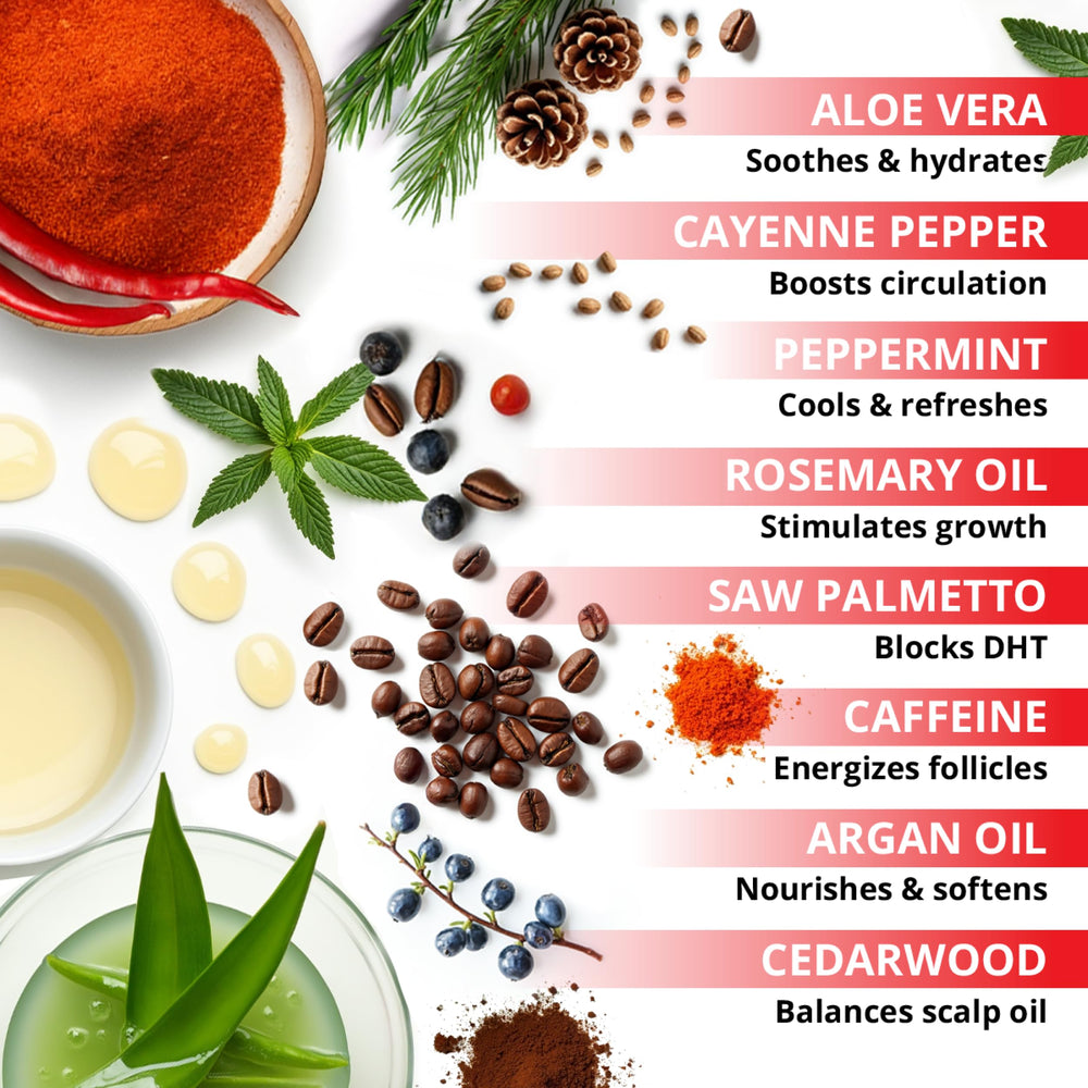 Botanical Green Care Conditionneur, ingrédients-clefs visibles, soin naturel pour cheveux.