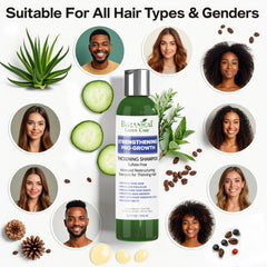 Botanical Green Care ProGrowth — cheveux-volume-renforce: aspect plus dense après chaque lavage.
