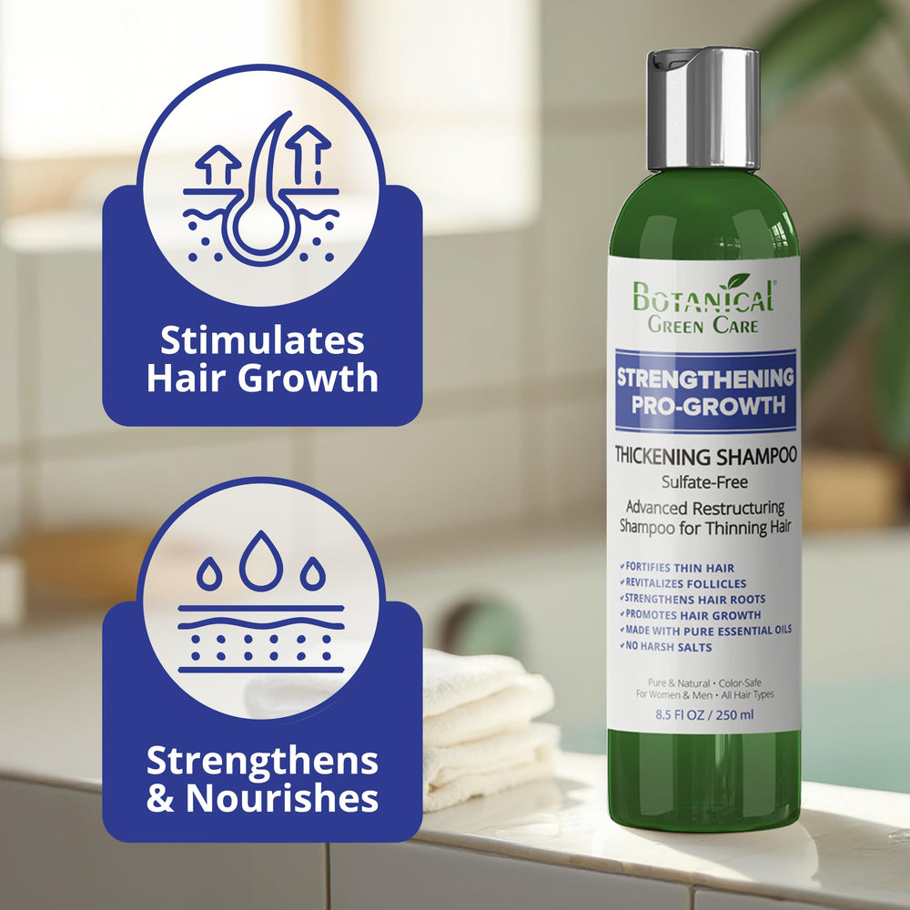 Botanical Green Care ProGrowth — volume-visuel: impression d'épaisseur et de brillance.
