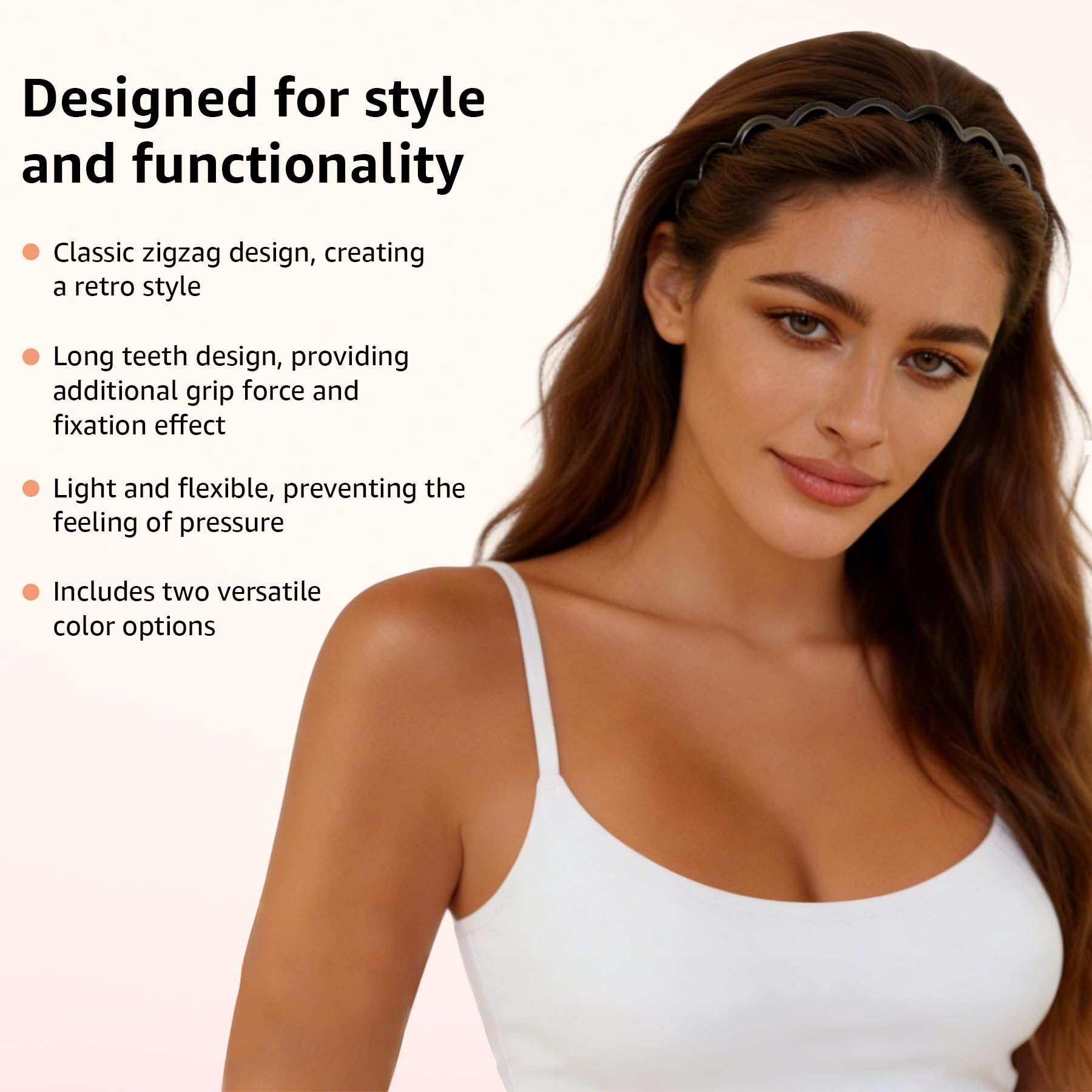Botanikind bandeau haut-crâne coréen brun, style chic et pratique au quotidien.