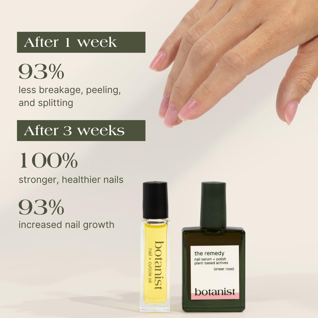 Botanist Nails Bouteille Vernis Renforcement durable
