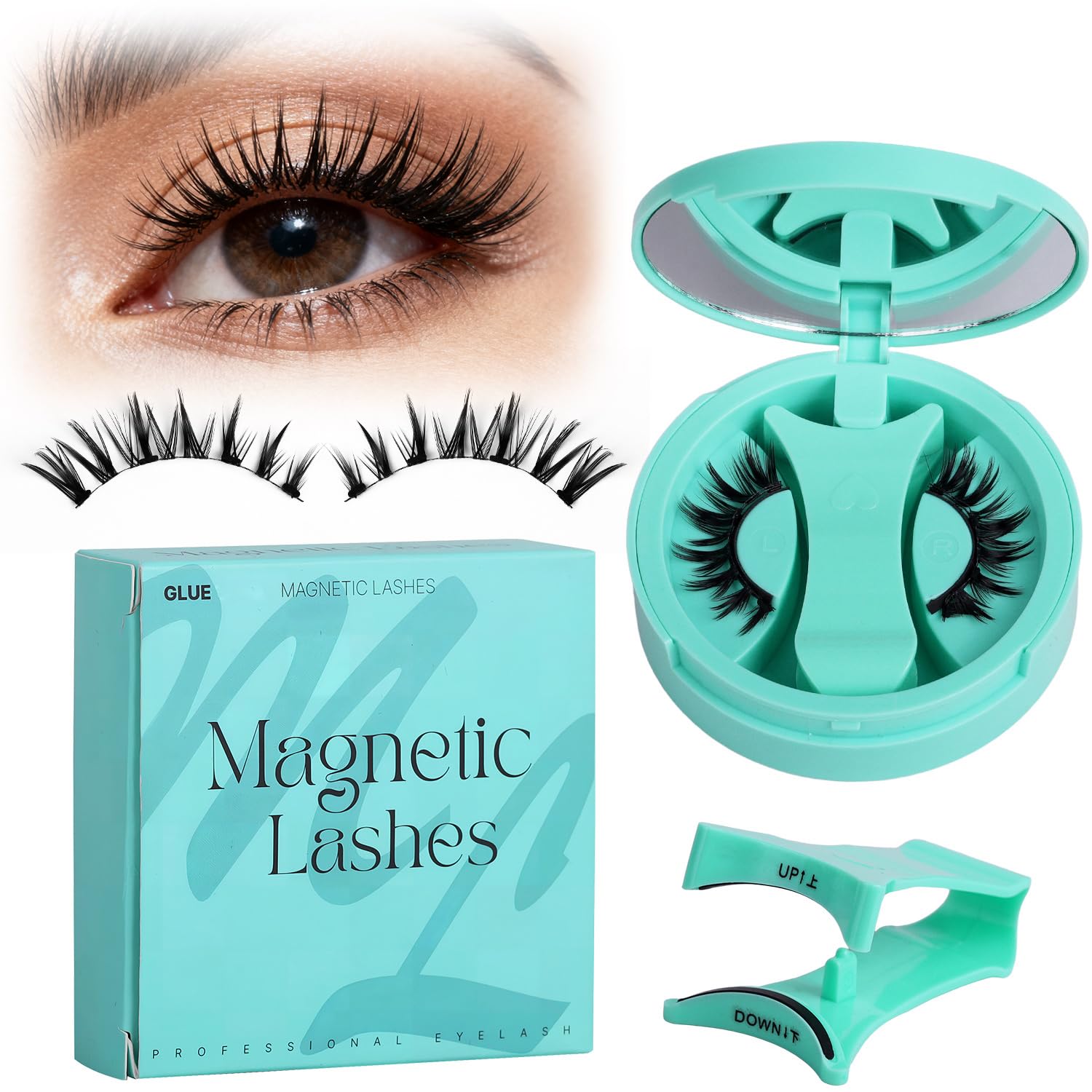Botare cils magnétiques: kit d'application pour un regard naturel sans colle.