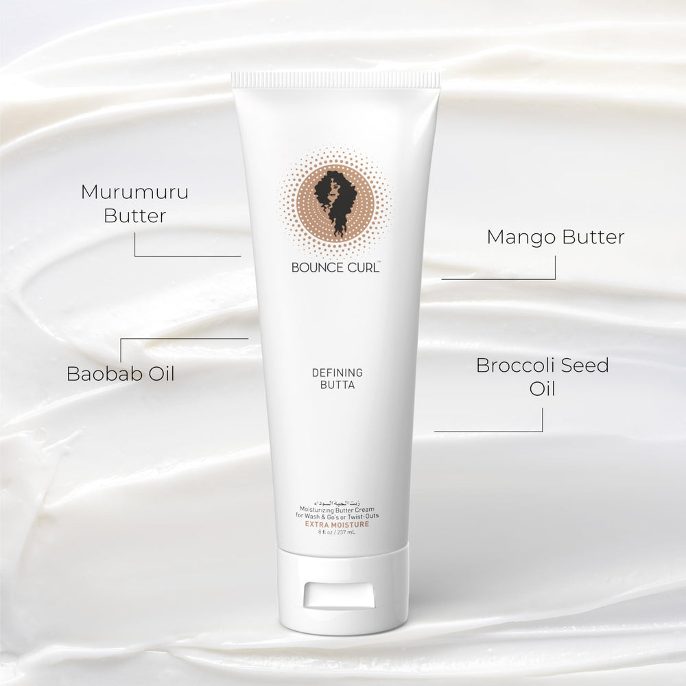 Huile de Baobab Bounce Curl Defining Butta pour sceller l'hydratation