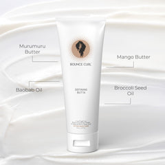 Huile de Baobab Bounce Curl Defining Butta pour sceller l'hydratation