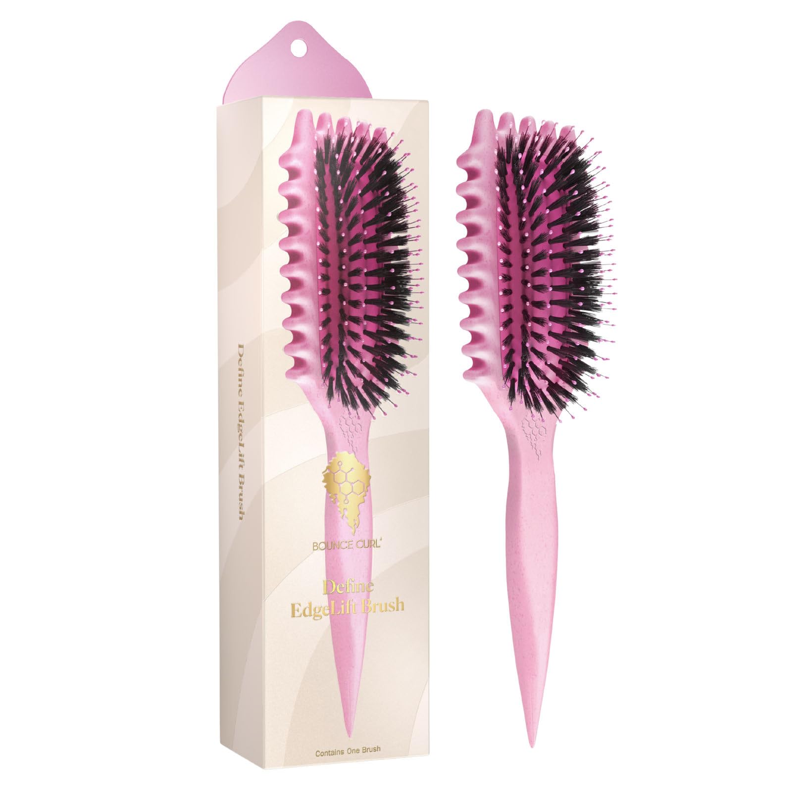 Bounce Curl EdgeLift: définition nette des boucles grâce à sa brosse multifonction.