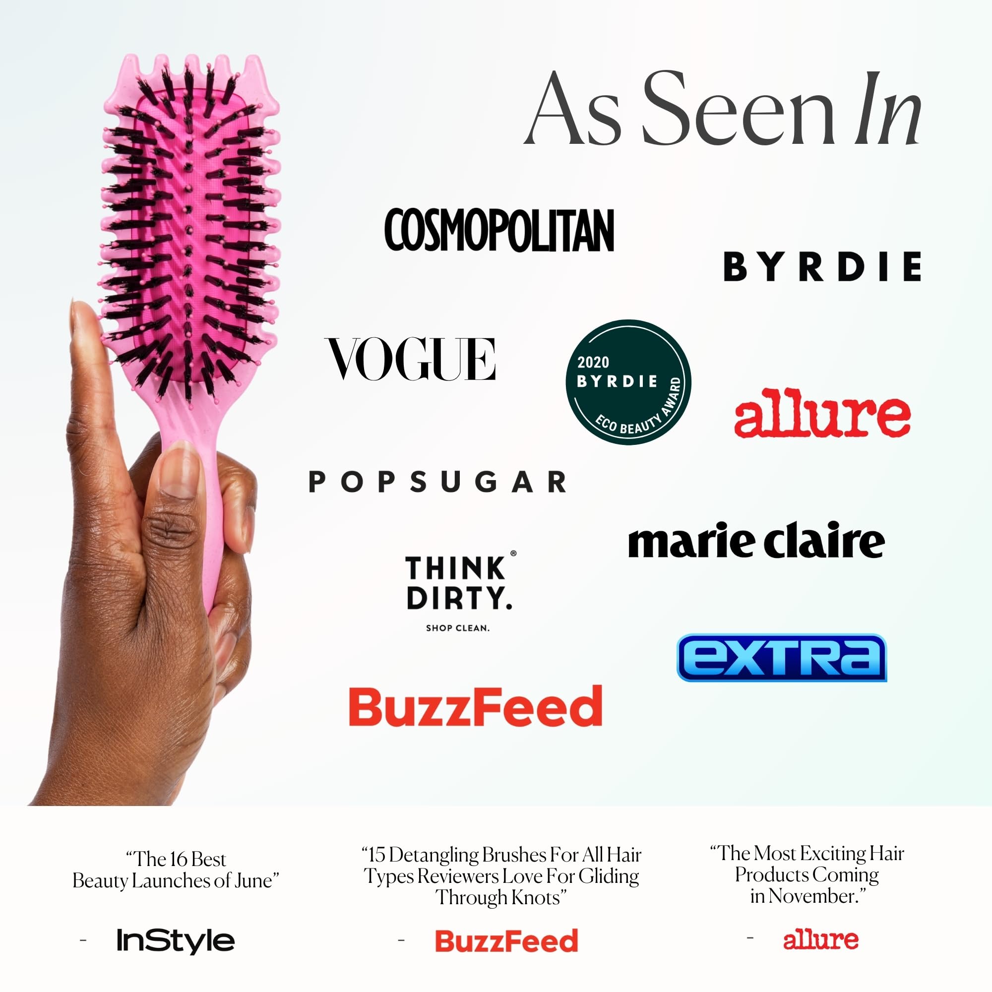Bounce Curl emballage et matériaux écologiques pour une routine beauté responsable.