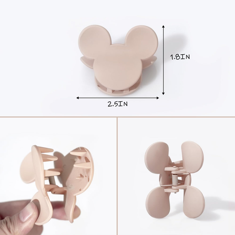 BOUNIQ pince souris rose clair – gros plan sur maintien léger et décoratif
