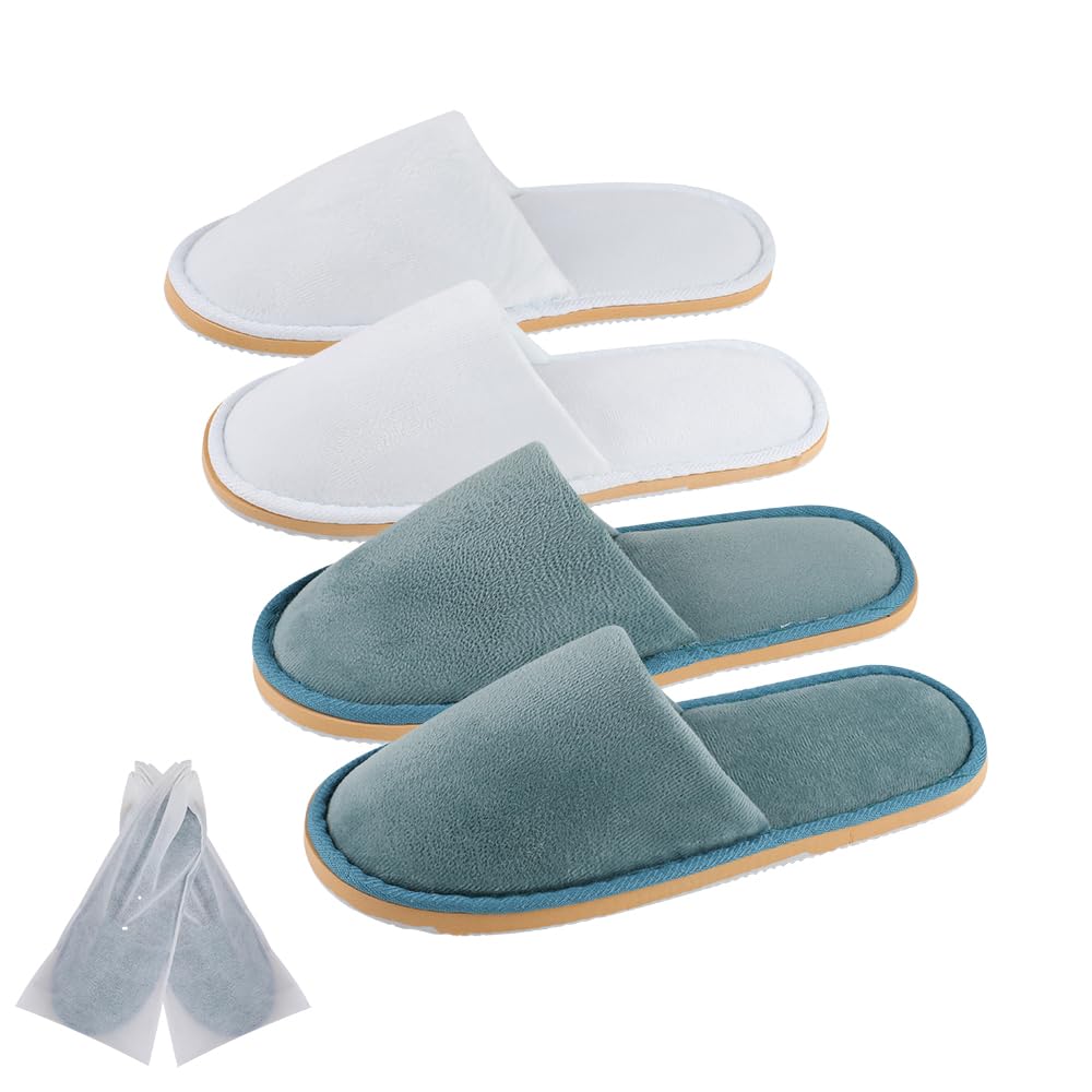 BoxSkivra chaussons emballage individuel pour une hygiène pratique lors des séjours.