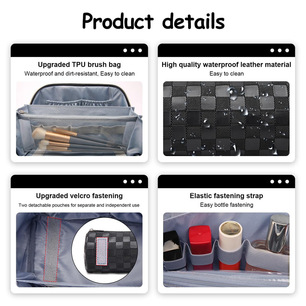 BOYATU trousse maquillage femme, organisation pratique au quotidien.