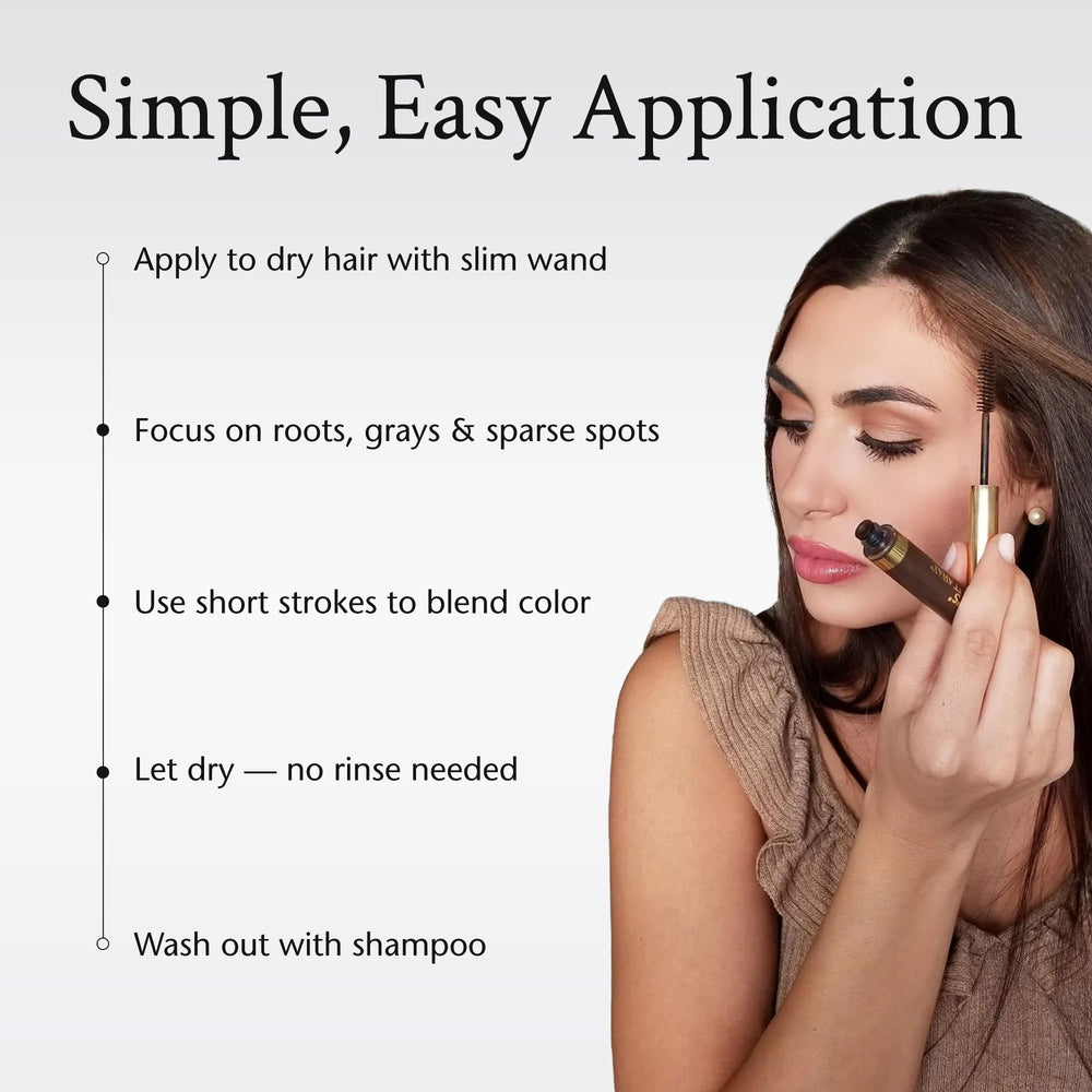 BOYD'S MADISON AVENUE Brush It Away, couvrance des zones clairsemées du visage.