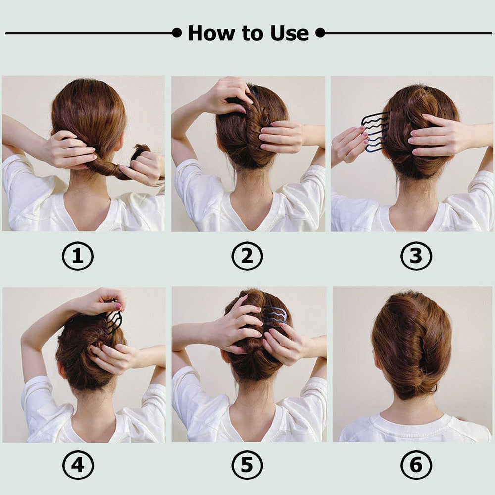 BOYIVI accessoire coiffure élégant pince discrète pour chignon