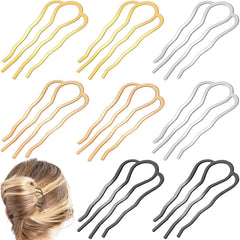 BOYIVI broches coiffure latérales stabilisent le chignon avec élégance.