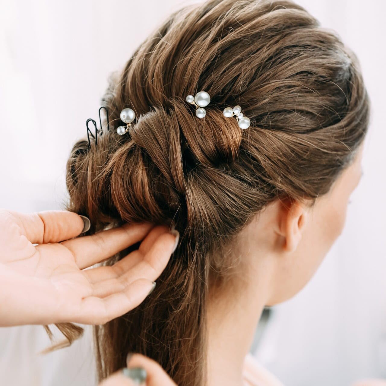 BOYIVI ensemble pinces-cheveux perles dorées maintien stable.