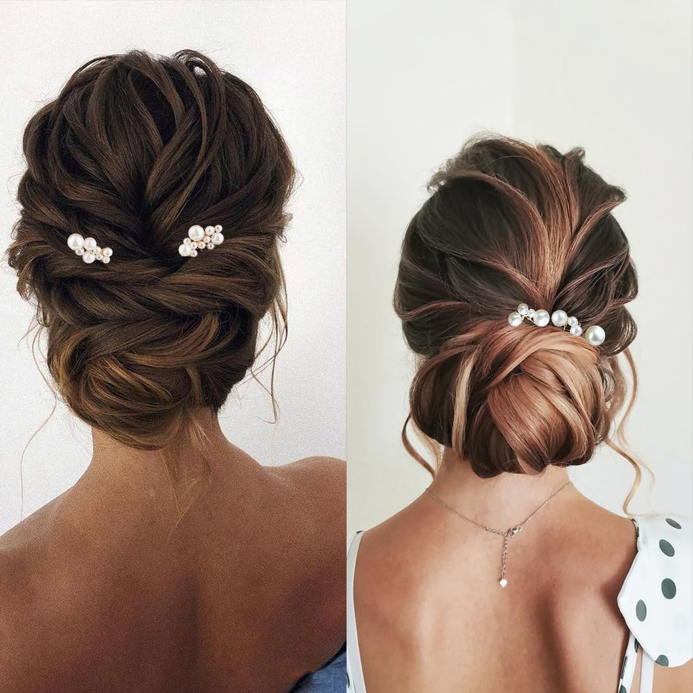 BOYIVI pinces-cheveux perles dorées usage quotidien élégant.