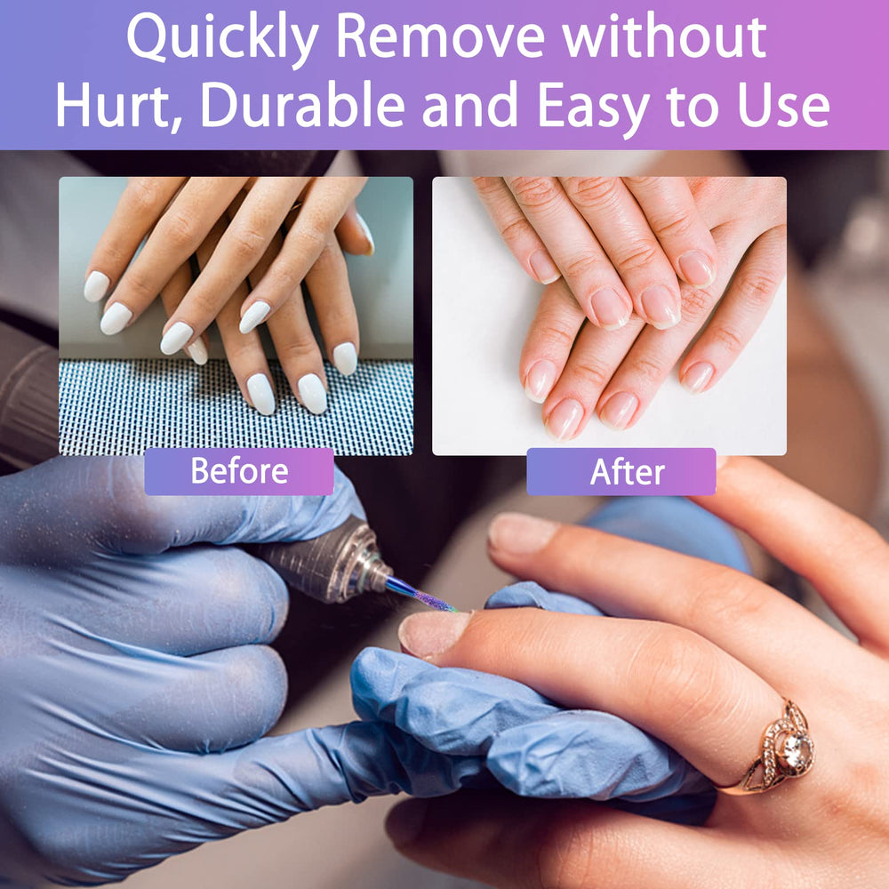 BQAN bandes ponçage ongles robustes et durables pour usage pro et maison.