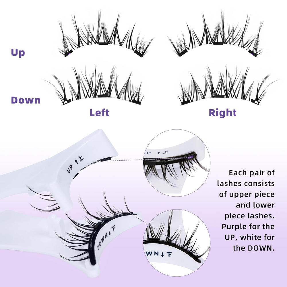 Cils B&Qaugen, confort durable sans colle et maintien fiable.