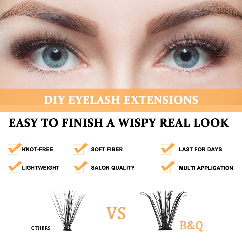 B&Qaugen cils végan sans cruauté, choix éthique pour vos looks quotidiens.