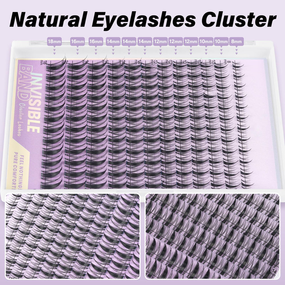 B&Qaugen Fairy Lash Clusters regard poupée manga pour un style féerique.