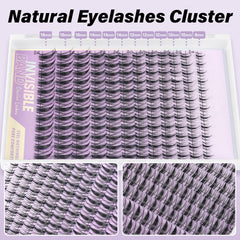 B&Qaugen Fairy Lash Clusters regard poupée manga pour un style féerique.