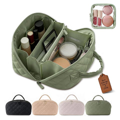 BQFLY trousse maquillage plat 180 degrés, vue d'ensemble claire