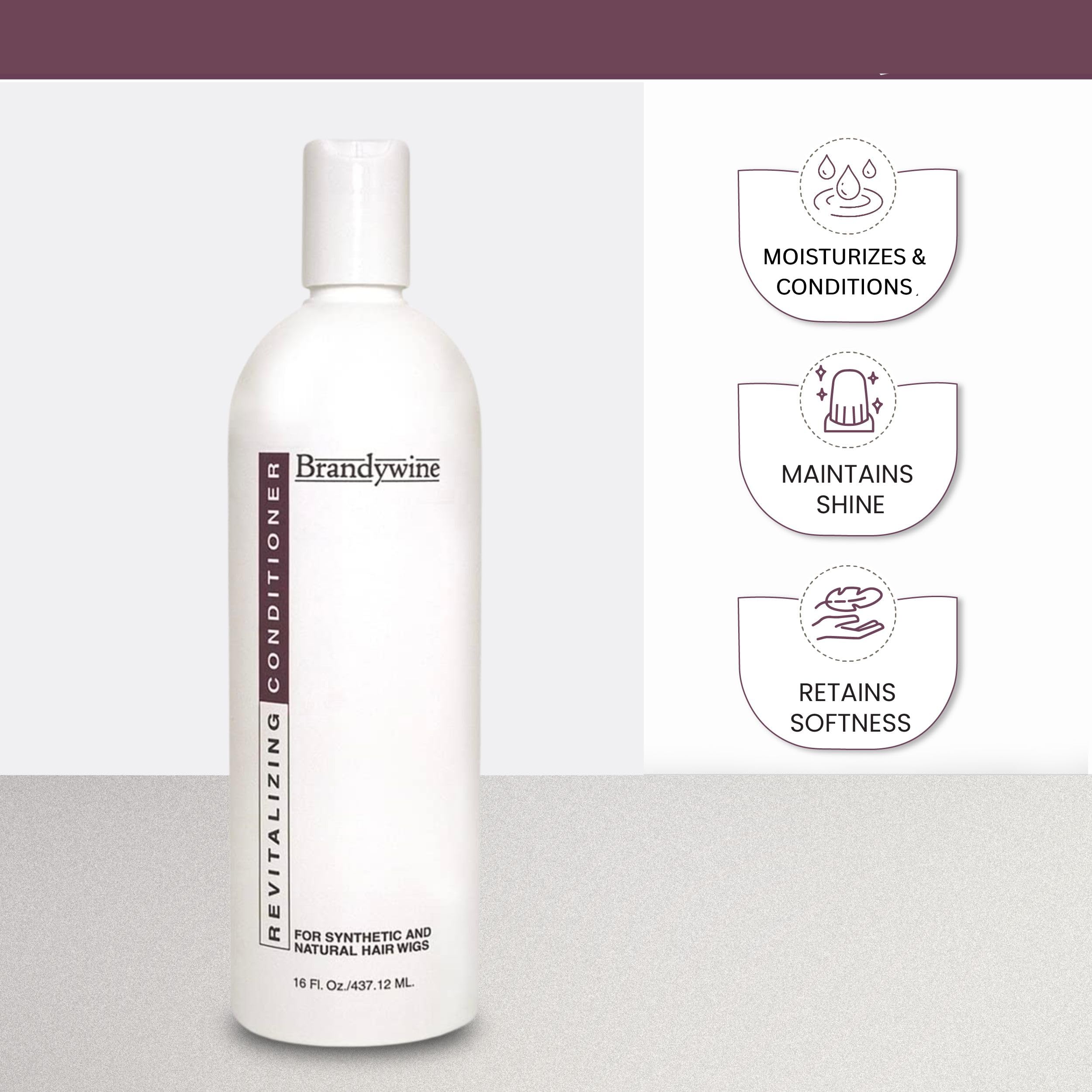 Brandywine Conditionneur Revitalisant, démonstration avec peigne, détangle en douceur.