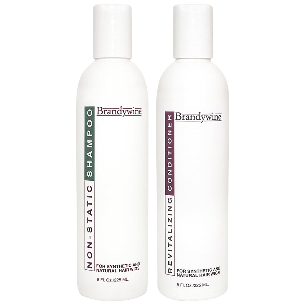 Brandywine Shampoing anti-statique pour perruques, réduction de l'électricité statique et nettoyage doux.