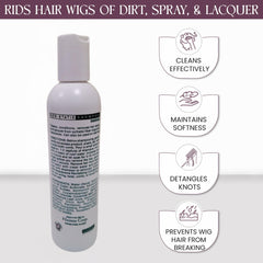Brandywine Shampoing sans statique – extensions capillaires propres et soyeuses