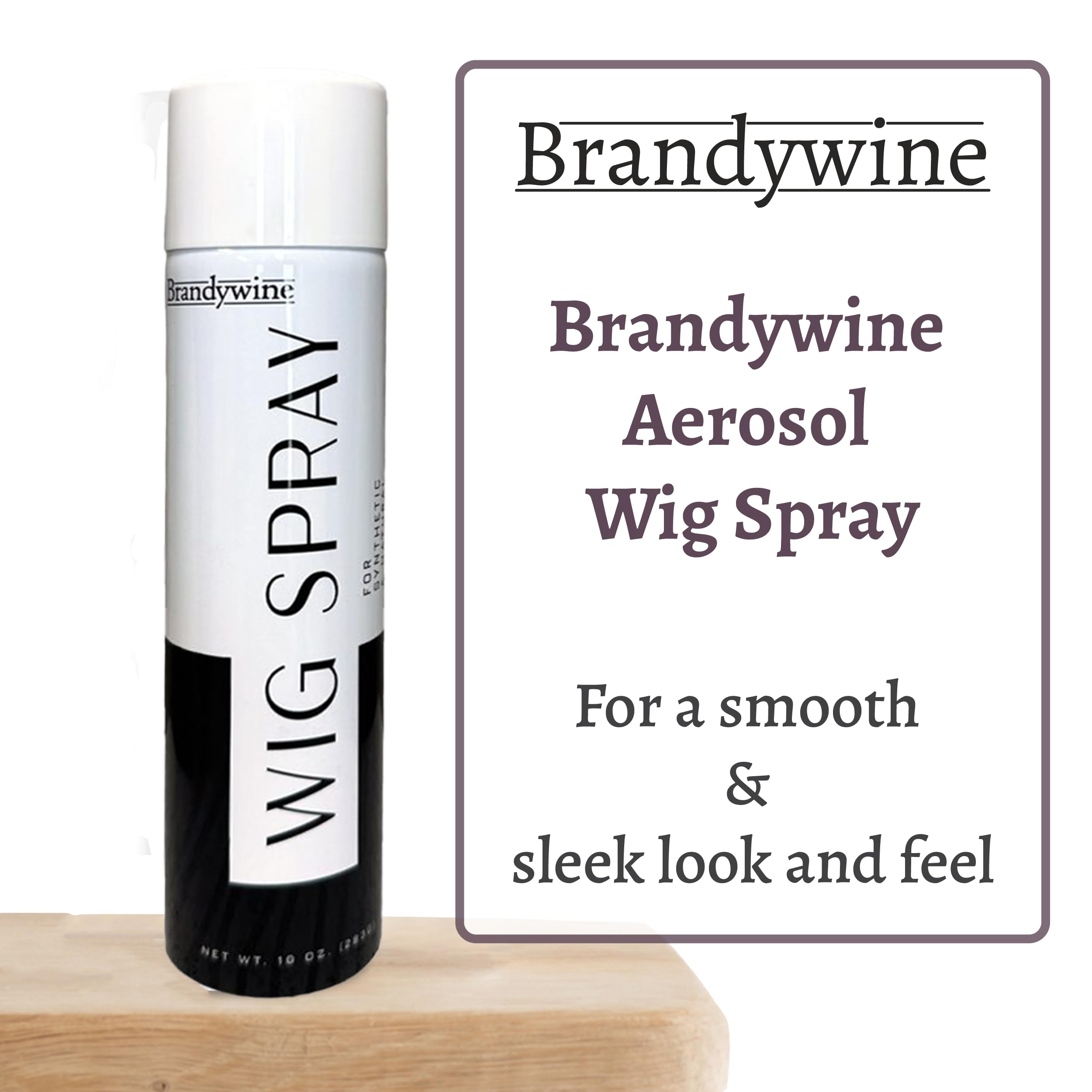 Brandywine Wig Spray – pulvérisation fine pour une application homogène