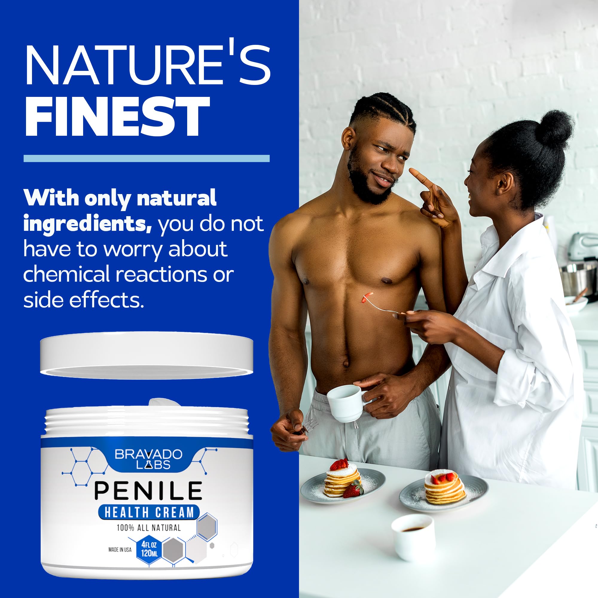 Confort quotidien avec Bravado Labs Crème pénienne, soin léger et apaisant