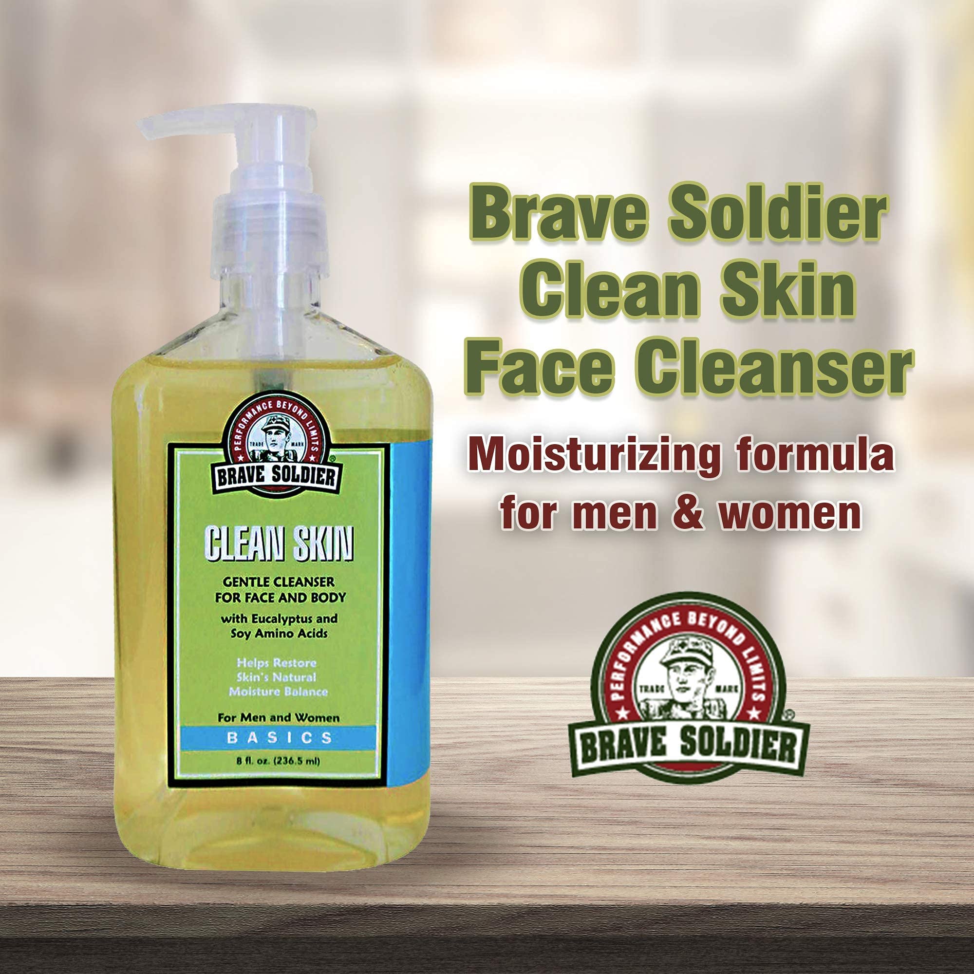 Brave Soldier Extrait eucalyptus: fraîcheur et propreté