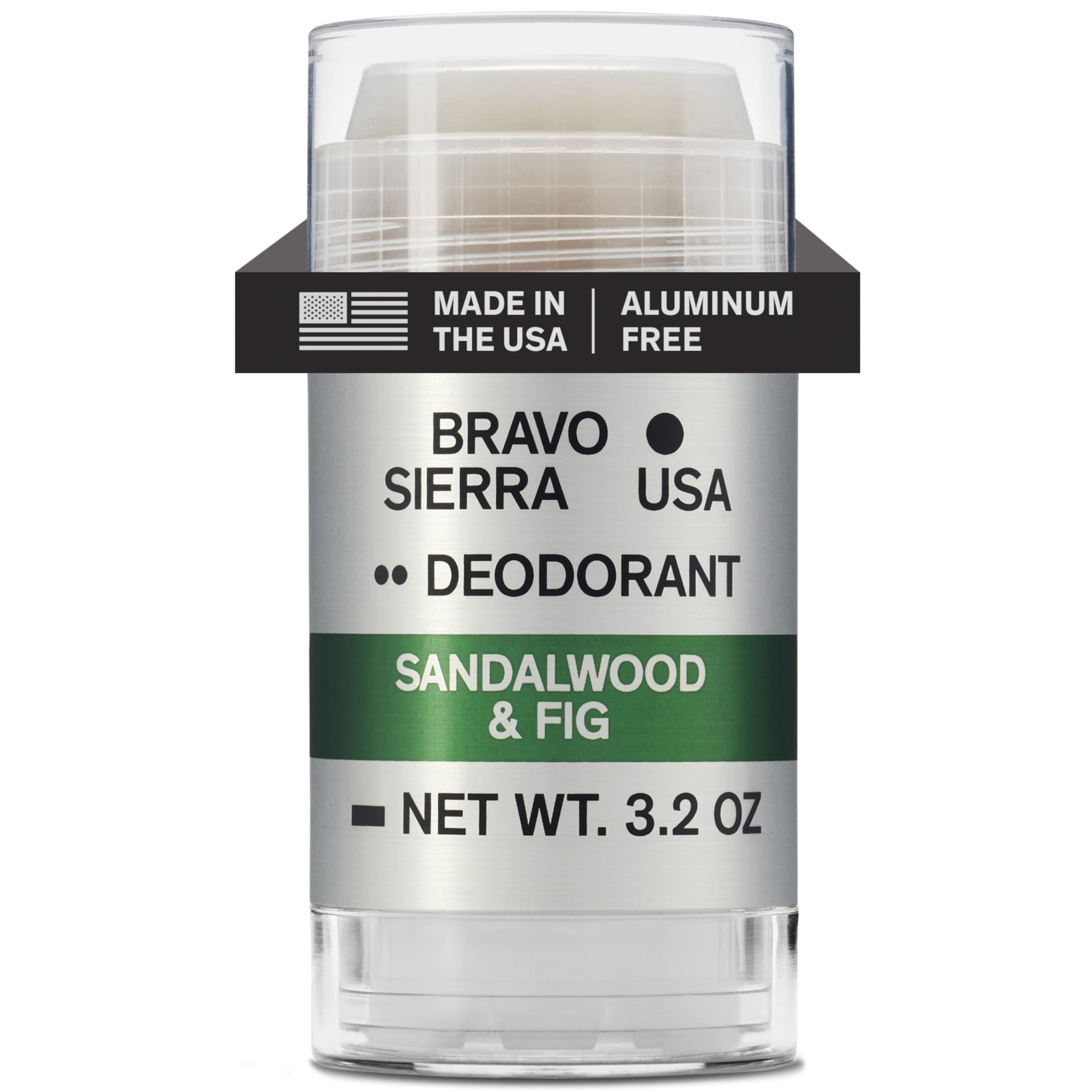 Déodorant Bravo Sierra Bâton Santal Figue – parfum énergisant et fraîcheur durable.