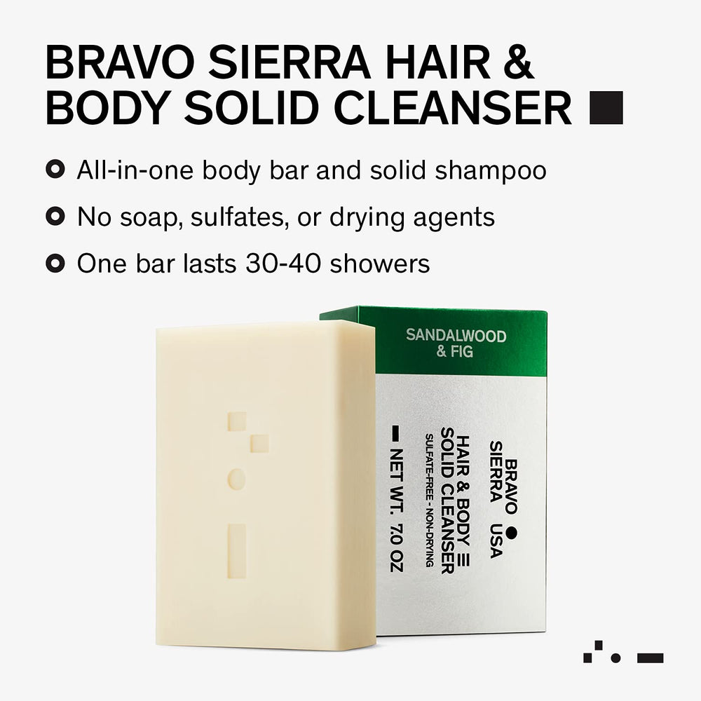 Texture de la barre solide Bravo Sierra montrant sa douceur