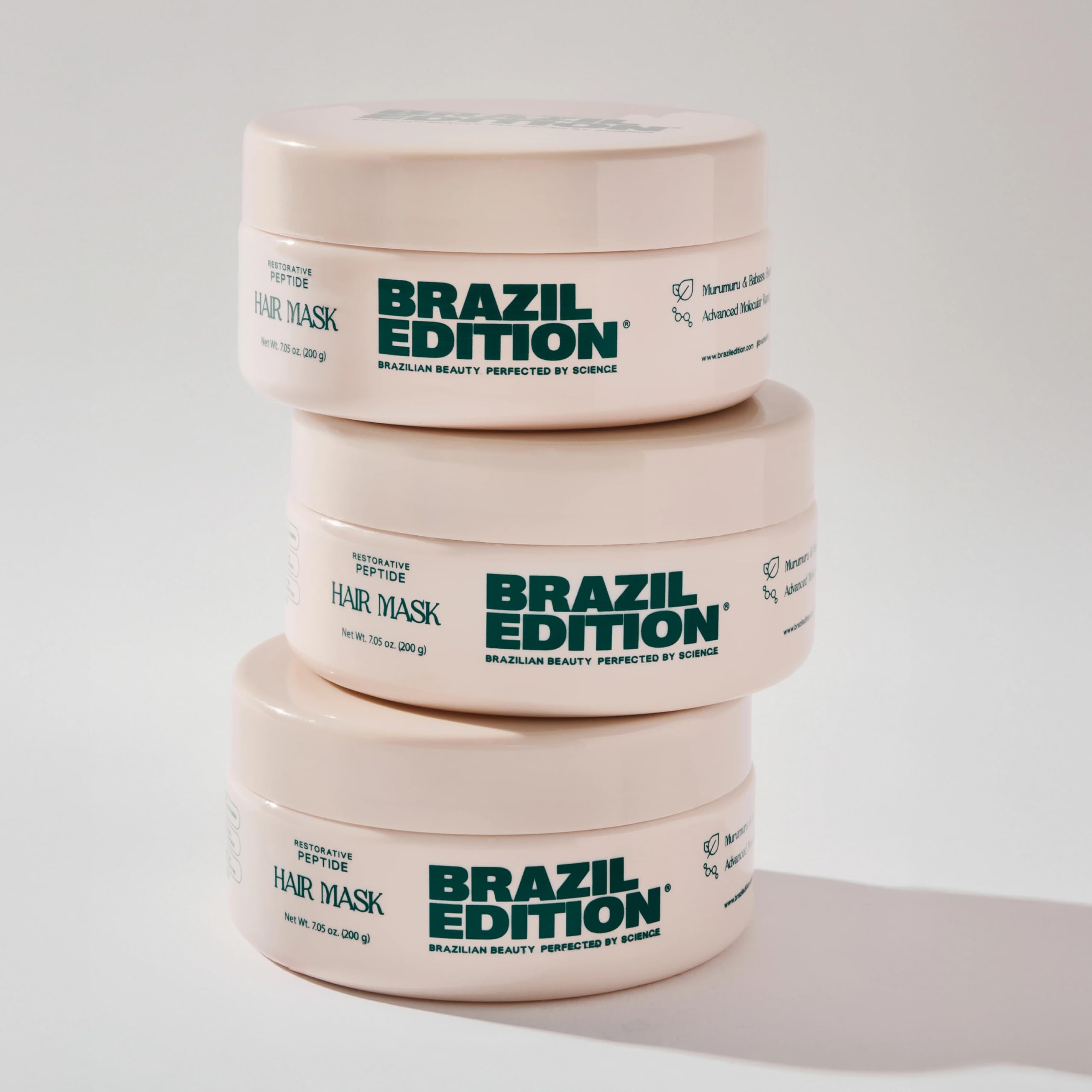Rituel soin cheveux BRAZIL EDITION hydratant et revitalisant.