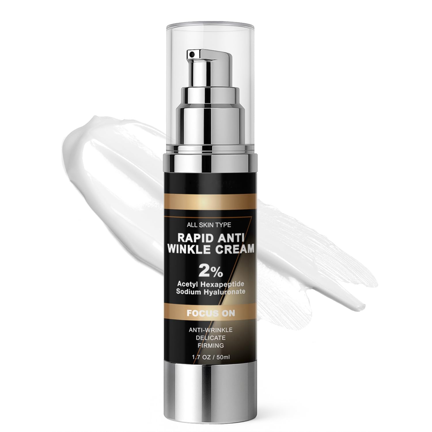 Breavo Wrinkle Cream leaves a subtle woody fragrance for daily care.