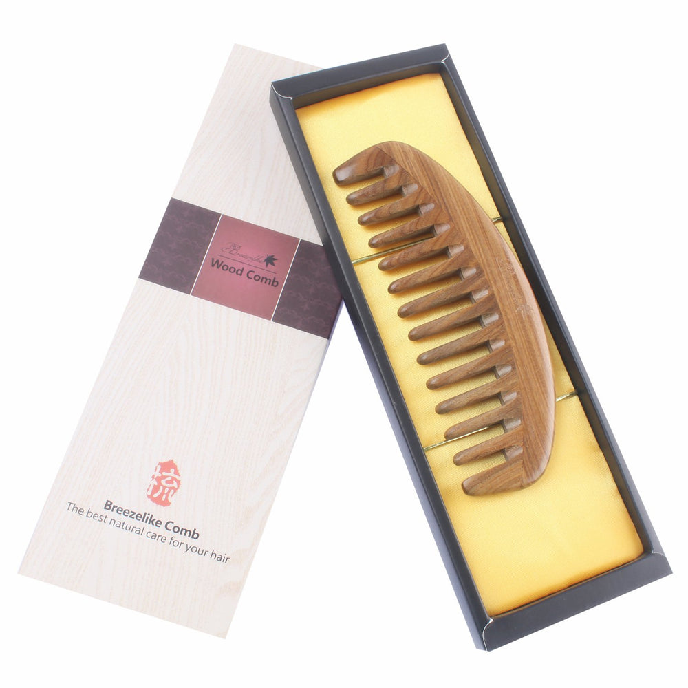 Breezelike, brosse sans statique pour cheveux naturels et douceur au quotidien.