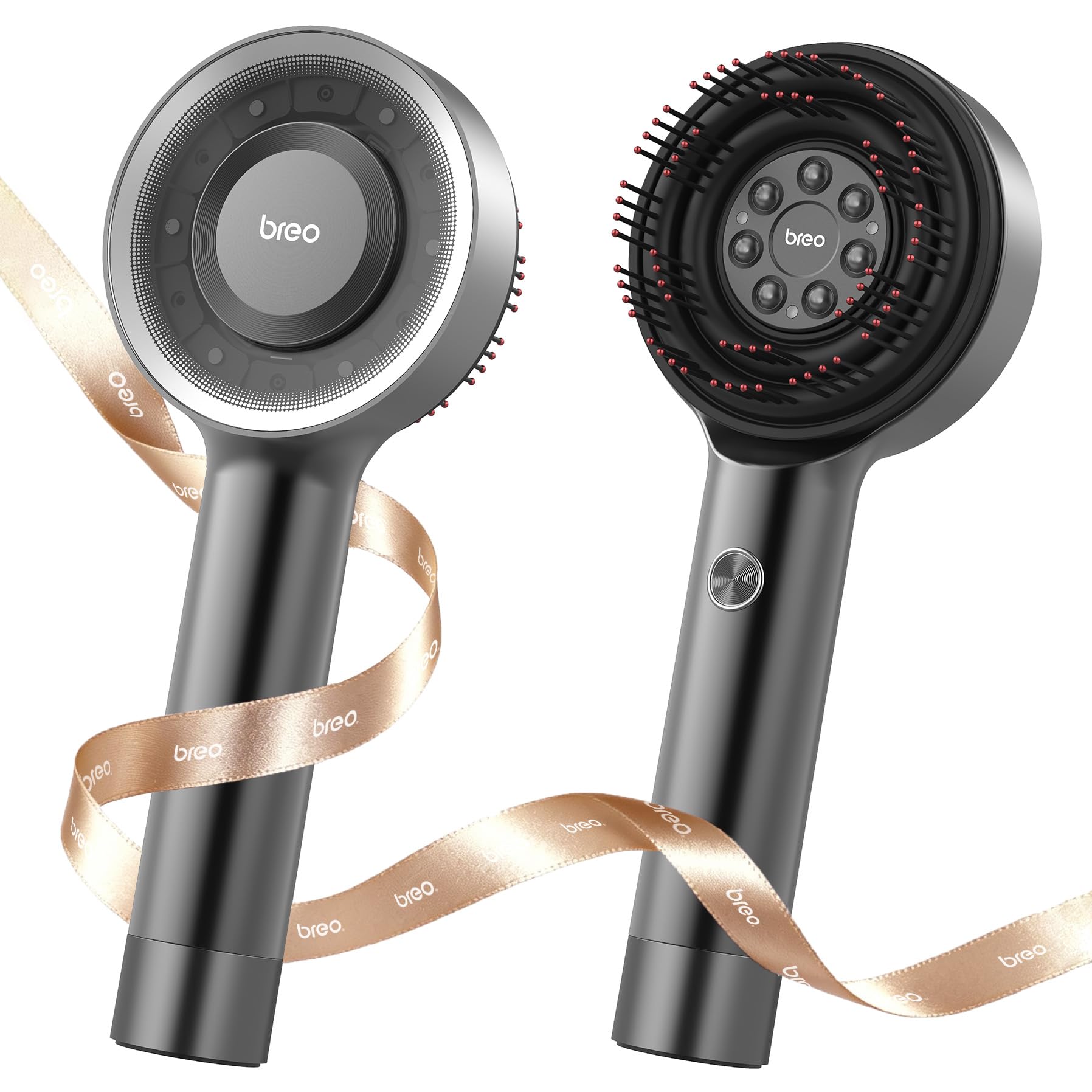Breo Scalp 3L: laser cheveux 650nm ciblé pour stimulation potentielle des follicules.