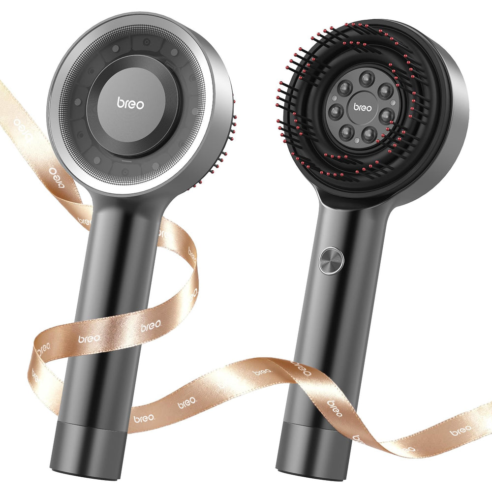 Breo Scalp 3L: laser cheveux 650nm ciblé pour stimulation potentielle des follicules.