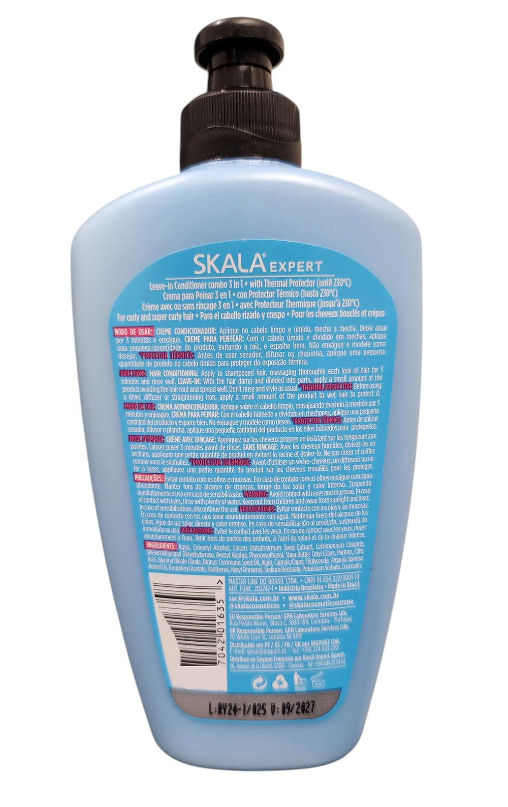 Brex America Skala Expert – texture riche pour nourrir les boucles et brillance.