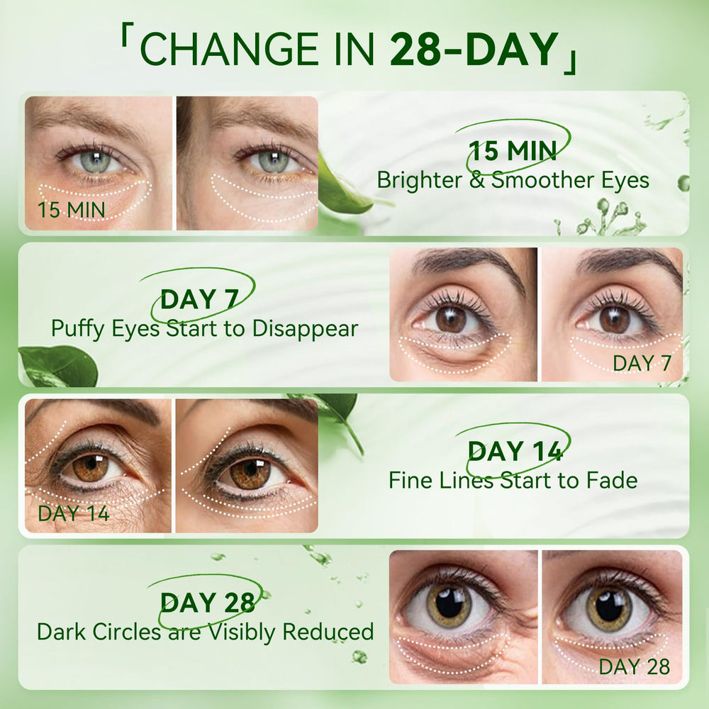 BREYLEE Aloe Vera Eye Masks ideal for travel and on-the-go use.
