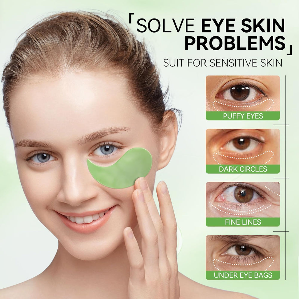 BREYLEE masques yeux aloe vera - hydratation et élasticité grâce au collagène.