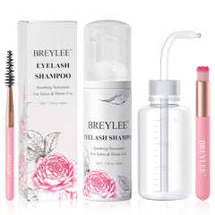 BREYLEE nettoyant cils extensions : nettoyage doux et efficace pour préparer les extensions