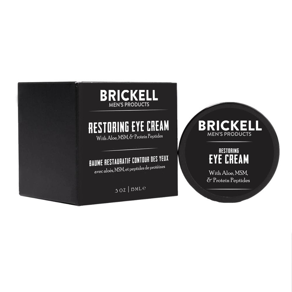 Brickell Crème Yeux Homme, texture légère et absorption rapide