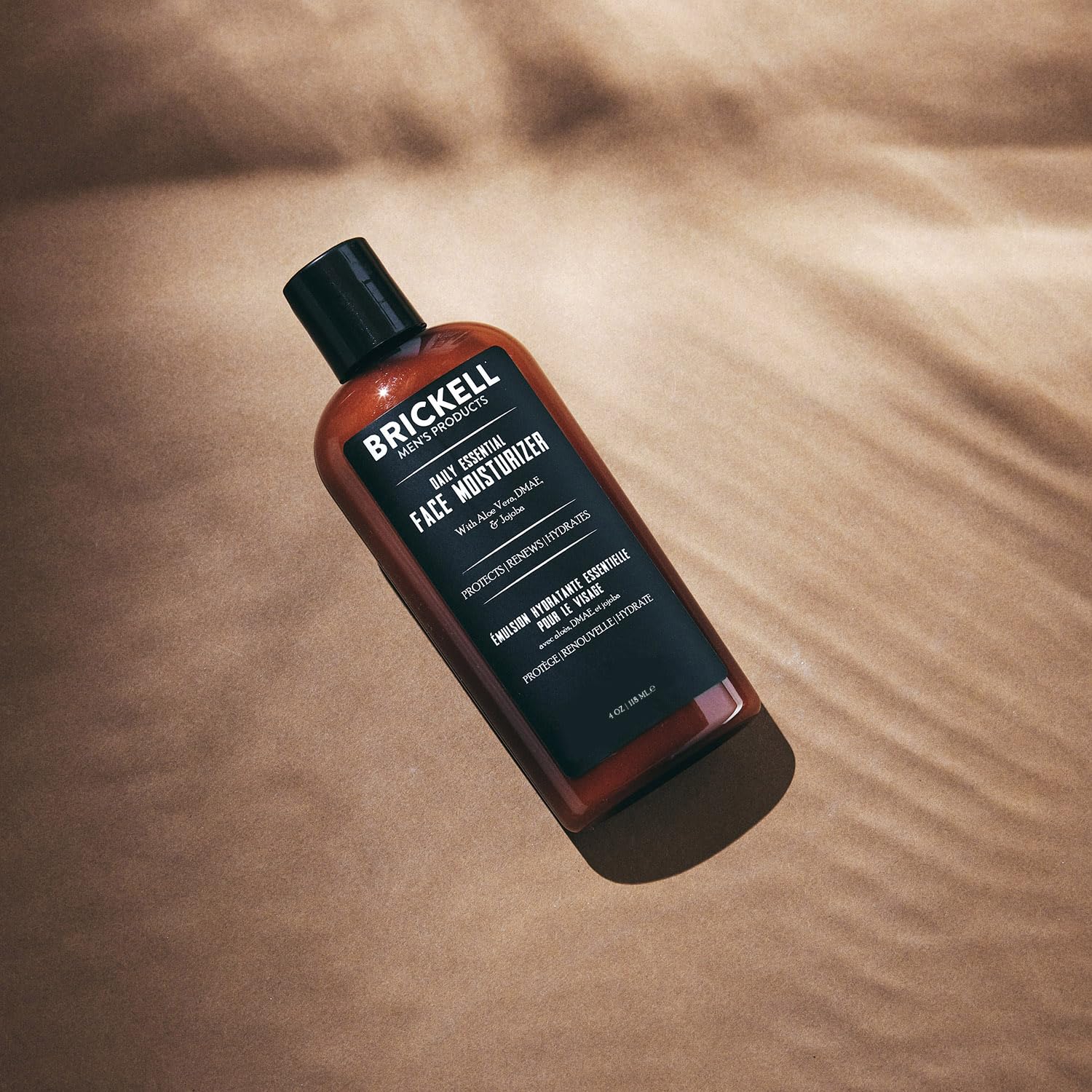 Sans parfum Brickell, idéal pour peaux sensibles et routine quotidienne.