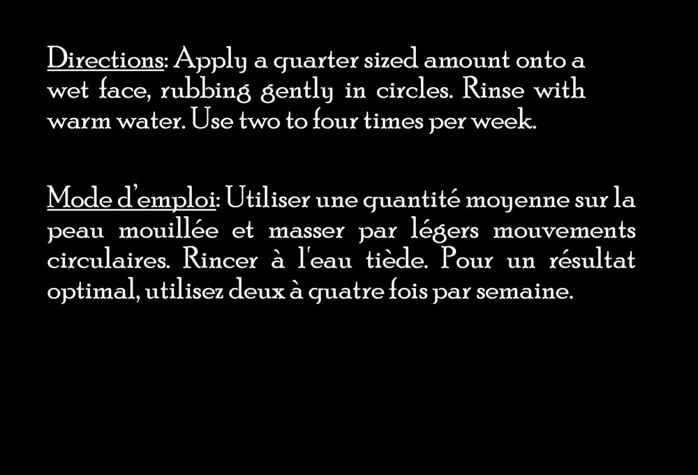Brickell Gommage Visage Renouvelant Rituel rasage précis et doux.